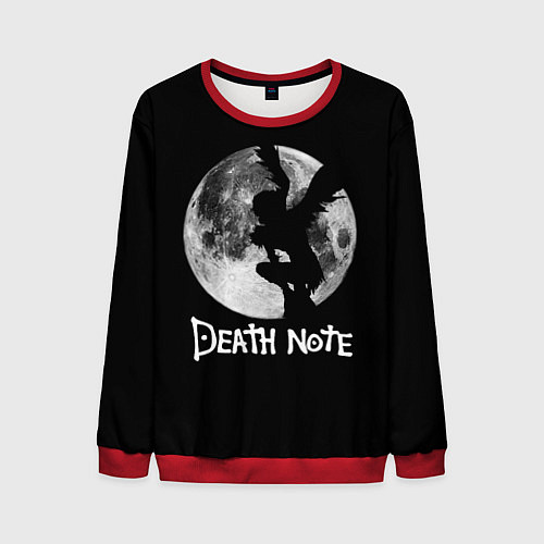 Мужской свитшот Мрачный Рюк Death Note / 3D-Красный – фото 1