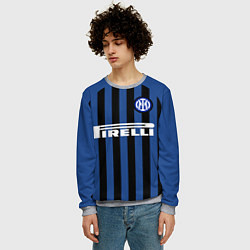 Свитшот мужской INTER MILAN, цвет: 3D-меланж — фото 2