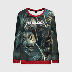Свитшот мужской Metallica Metal Skull, цвет: 3D-красный