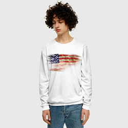 Свитшот мужской USA, цвет: 3D-белый — фото 2