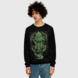 Свитшот мужской The Great Old One, цвет: 3D-черный — фото 2