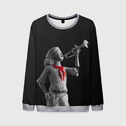 Свитшот мужской Пищеблок, цвет: 3D-меланж