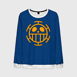 Свитшот мужской Как у Трафальгара Ло One Piece, цвет: 3D-белый