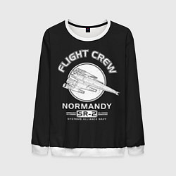 Свитшот мужской Нормандия, цвет: 3D-белый