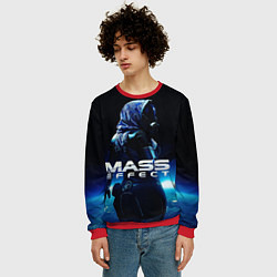 Свитшот мужской MASS EFFECT ТАЛИ ЗОРА, цвет: 3D-красный — фото 2