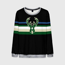 Мужской свитшот Milwaukee Bucks форма Statement Edition