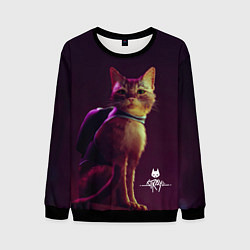 Свитшот мужской Stray Game, цвет: 3D-черный