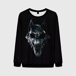 Свитшот мужской Ведьмак Кошмар волка, цвет: 3D-черный