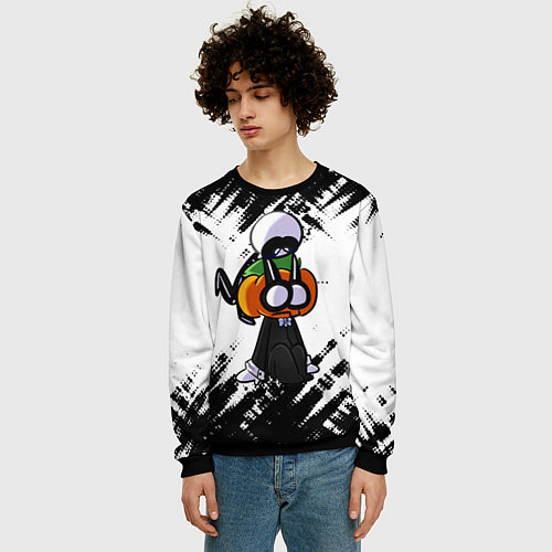 Мужской свитшот Скид и Памп FNF / 3D-Черный – фото 3