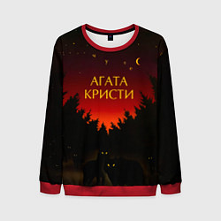 Свитшот мужской Агата Кристи чудеса, цвет: 3D-красный