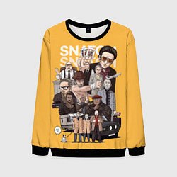 Свитшот мужской Большой куш, цвет: 3D-черный