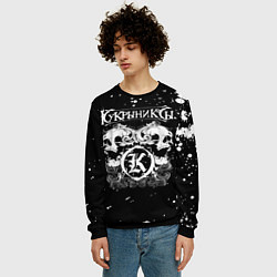 Свитшот мужской Кукрыниксы черепа, цвет: 3D-черный — фото 2