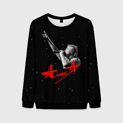Свитшот мужской АлисА Константин Кинчев, цвет: 3D-черный