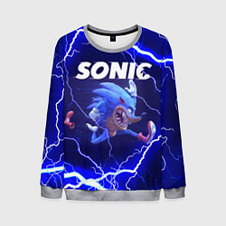 Свитшот мужской SONIC СОНИК Z, цвет: 3D-меланж