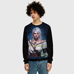 Свитшот мужской Ciri, цвет: 3D-черный — фото 2