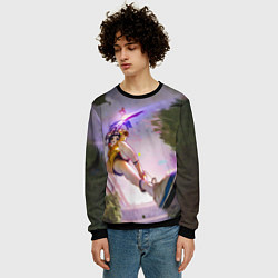 Свитшот мужской Ай Ото Приоритет Чудо-Яйца, цвет: 3D-черный — фото 2