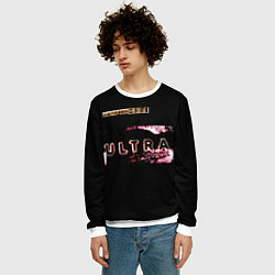 Свитшот мужской Ultra - Depeche Mode, цвет: 3D-белый — фото 2