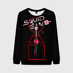 Свитшот мужской Squid Game, цвет: 3D-черный