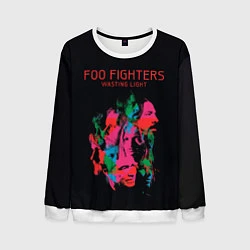 Свитшот мужской Wasting Light - Foo Fighters, цвет: 3D-белый