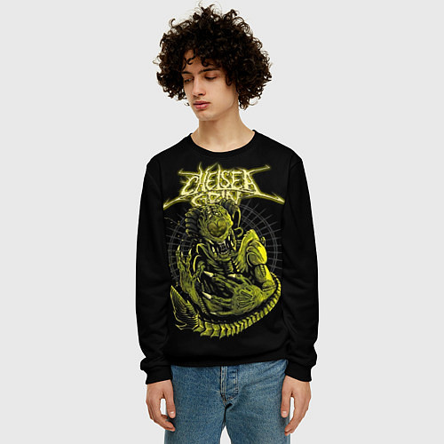 Мужской свитшот Chelsea Grin - Self Inflicted / 3D-Черный – фото 3