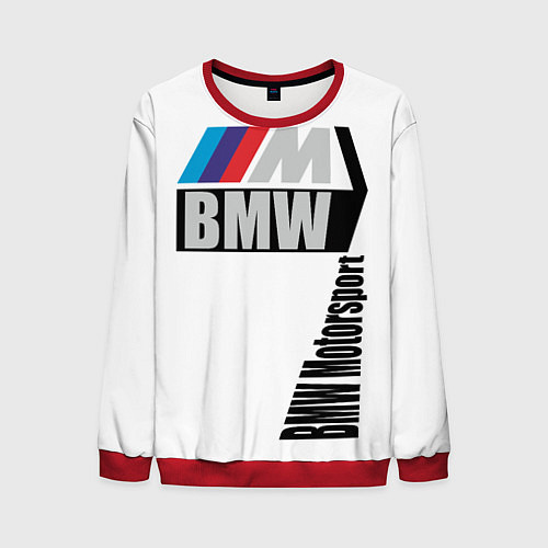 Мужской свитшот BMW Motorsport / 3D-Красный – фото 1