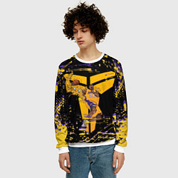 Свитшот мужской Los angeles lakers NBA, цвет: 3D-белый — фото 2