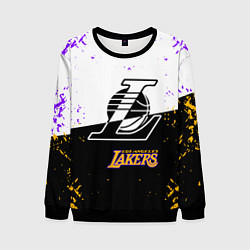Свитшот мужской Коби Брайант Los Angeles Lakers,, цвет: 3D-черный