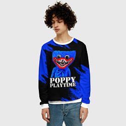 Свитшот мужской ХАГГИ ВАГГИ, цвет: 3D-белый — фото 2