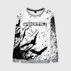 Свитшот мужской UNDERTALE Летучие мыши, цвет: 3D-меланж