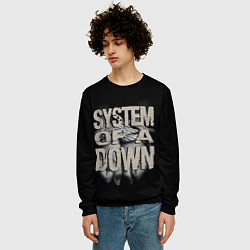Свитшот мужской System of a Down, цвет: 3D-черный — фото 2