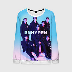 Свитшот мужской ENHYPEN: Хисын, Джей, Джейк, Сонхун, Сону, Чонвон,, цвет: 3D-белый