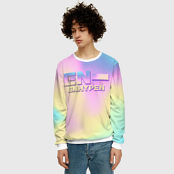 Свитшот мужской EN- ENHYPEN, цвет: 3D-белый — фото 2