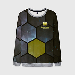 Мужской свитшот JWST space cell theme