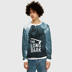 Свитшот мужской The Long Dark медведь, цвет: 3D-белый — фото 2