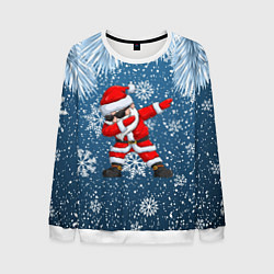 Свитшот мужской DAB SANTA WINTER, цвет: 3D-белый