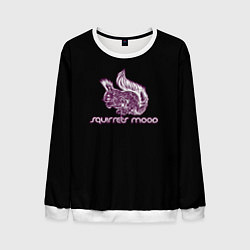Свитшот мужской Squirrels mood, цвет: 3D-белый