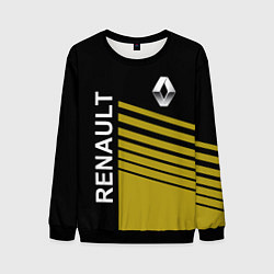 Свитшот мужской РЕНО Renault, цвет: 3D-черный
