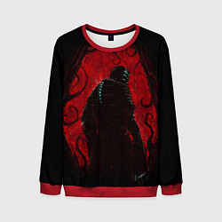 Свитшот мужской DEAD SPACE АЙЗЕК КЛАРК В БРОНЕ, цвет: 3D-красный