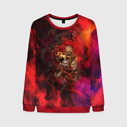 Свитшот мужской Darkest Dungeon Magic, цвет: 3D-красный