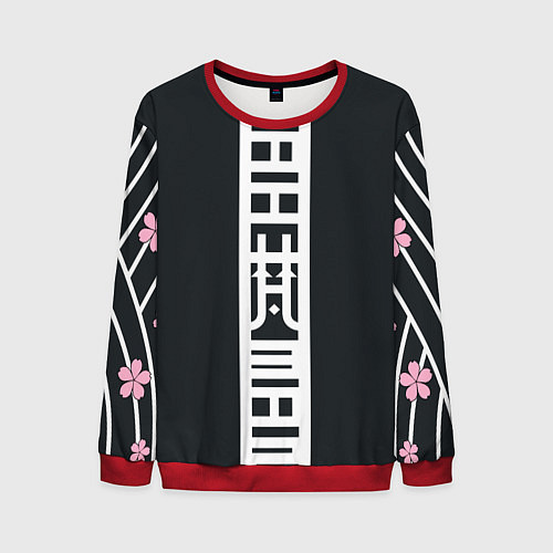 Мужской свитшот ЧЕРНЫЕ ДРАКОНЫ BLACK DRAGON / 3D-Красный – фото 1