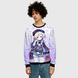 Свитшот мужской QIQI КИКИ ГЕНШИН ИМПАКТ ГЕРОИНЯ, цвет: 3D-черный — фото 2