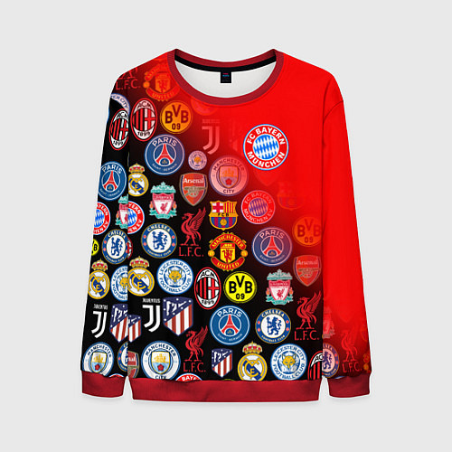 Мужской свитшот BAYERN MUNCHEN BEST FC SPORT / 3D-Красный – фото 1