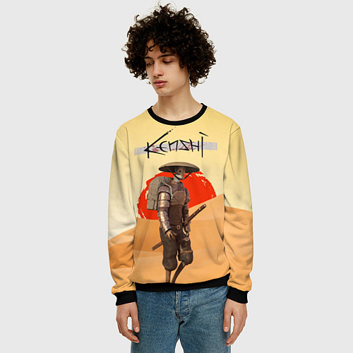 Мужской свитшот KENSHI КЕНШИ / 3D-Черный – фото 3