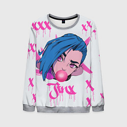 Свитшот мужской Bubble-Gum Jinx, цвет: 3D-меланж