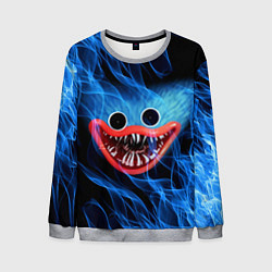 Свитшот мужской POPPY PLAYTIME ХАГИ ВАГИ В ОГНЕ, цвет: 3D-меланж