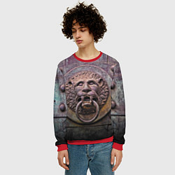 Свитшот мужской Lion gate, цвет: 3D-красный — фото 2