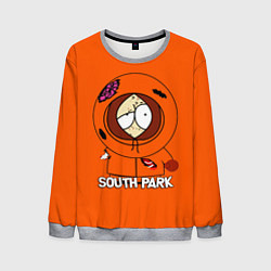 Свитшот мужской South Park - Южный парк Кенни, цвет: 3D-меланж