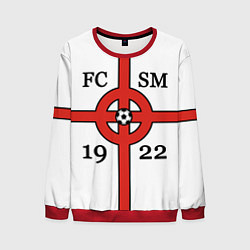 Свитшот мужской FCSM-1922, цвет: 3D-красный