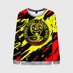 Свитшот мужской Кобра Кай Kobra Kai, цвет: 3D-меланж