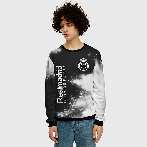 Мужской свитшот ФК Арт / 3D-Черный – фото 3